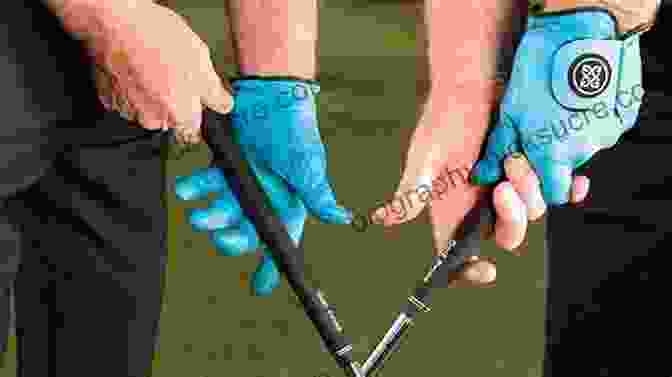 A Golfer Demonstrating The Proper Golf Grip. The Three Fundamentals Of Excellent Golf