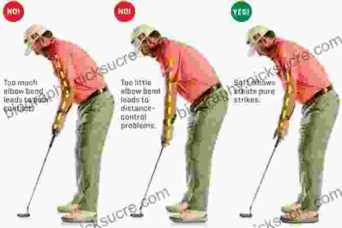 A Golfer Demonstrating The Proper Golf Stance. The Three Fundamentals Of Excellent Golf