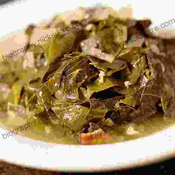 A Photo Of A Bowl Of Collard Greens Mississippi Vegan: Recipes And Stories From A Southern Boy S Heart: A Cookbook