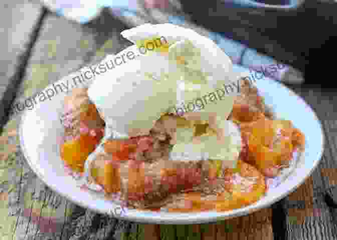 A Photo Of A Peach Cobbler Mississippi Vegan: Recipes And Stories From A Southern Boy S Heart: A Cookbook