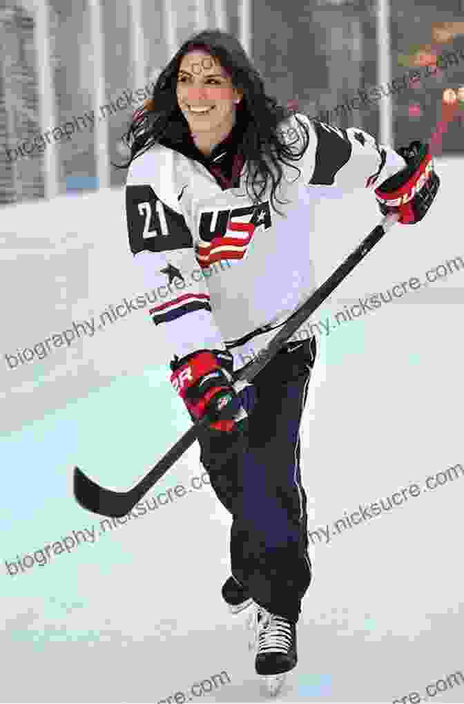 A Woman Hockey Player Standing On The Ice With Her Team Beauties: Hockey S Greatest Untold Stories