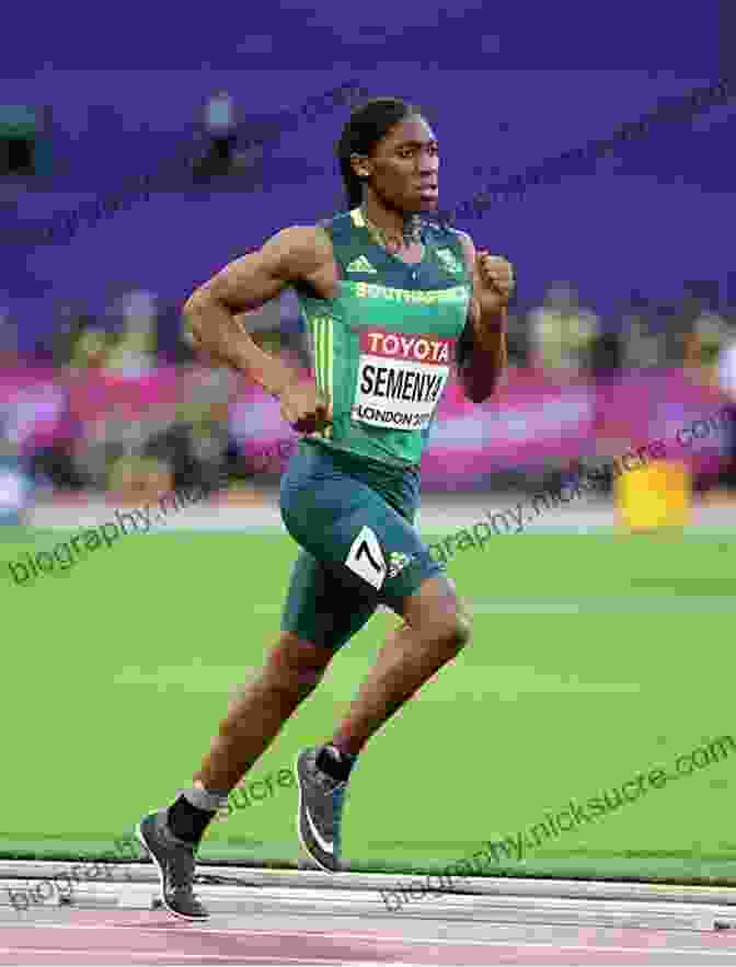 Caster Semenya Running With Determination, Her Body In A Powerful Stride Caster Semenya: Road To Glory