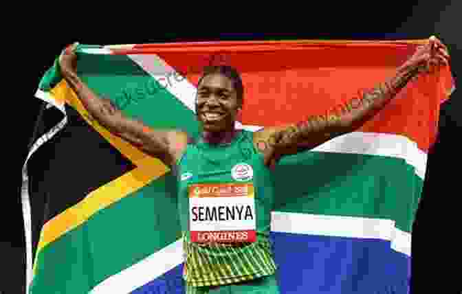 Caster Semenya Speaking At A Podium, Her Face Radiating Confidence And Determination Caster Semenya: Road To Glory