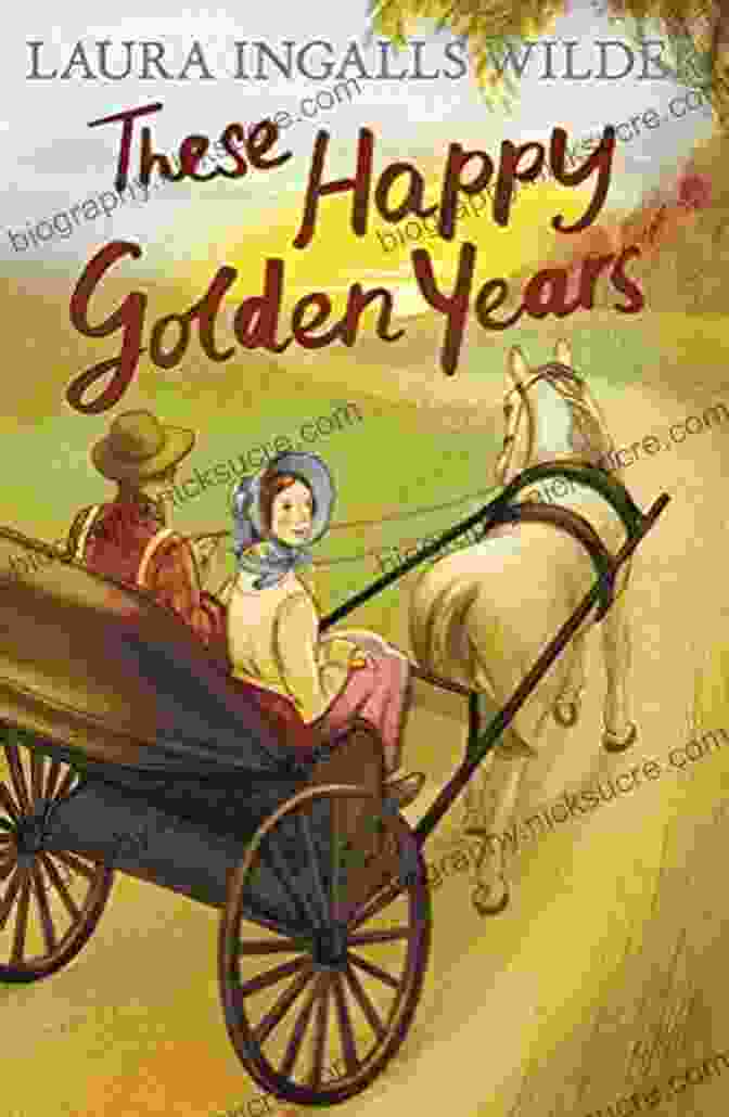 Cover Of These Happy Golden Years (Little House On The Prairie 8)
