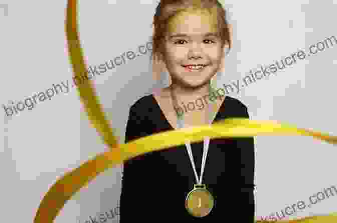 Myra, A Young Girl, Standing On A Podium With A Gold Medal Around Her Neck, Smiling Confidently Myra Wins A Medal (The Confident Sports Kid Picture 5)