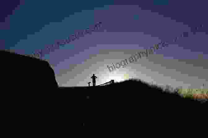 Silhouette Of A Hiker Standing Atop A Hill, Overlooking A Vast Landscape, With The Sun Setting In The Distance Alta California: From San Diego To San Francisco A Journey On Foot To Rediscover The Golden State
