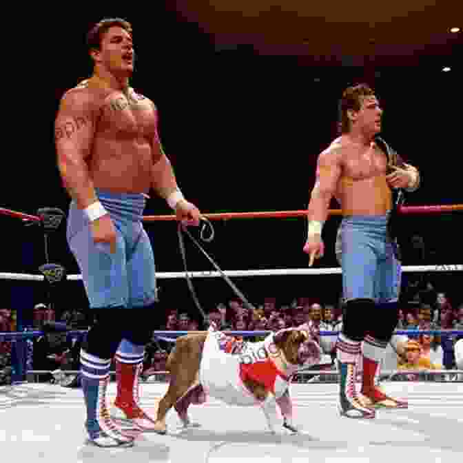 The British Bulldogs Posing In The Ring, Davey Boy Smith On The Left And The Dynamite Kid On The Right. Dynamite And Davey: The Explosive Lives Of The British Bulldogs