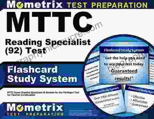MTTC Reading Specialist (92) Test Flashcard Study System: MTTC Exam Practice Questions Review For The Michigan Test For Teacher Certification